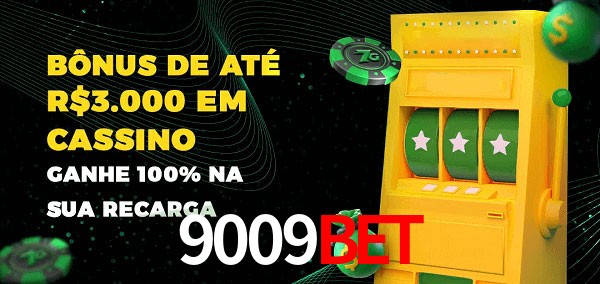 9009Bet melhor bônus de depósito